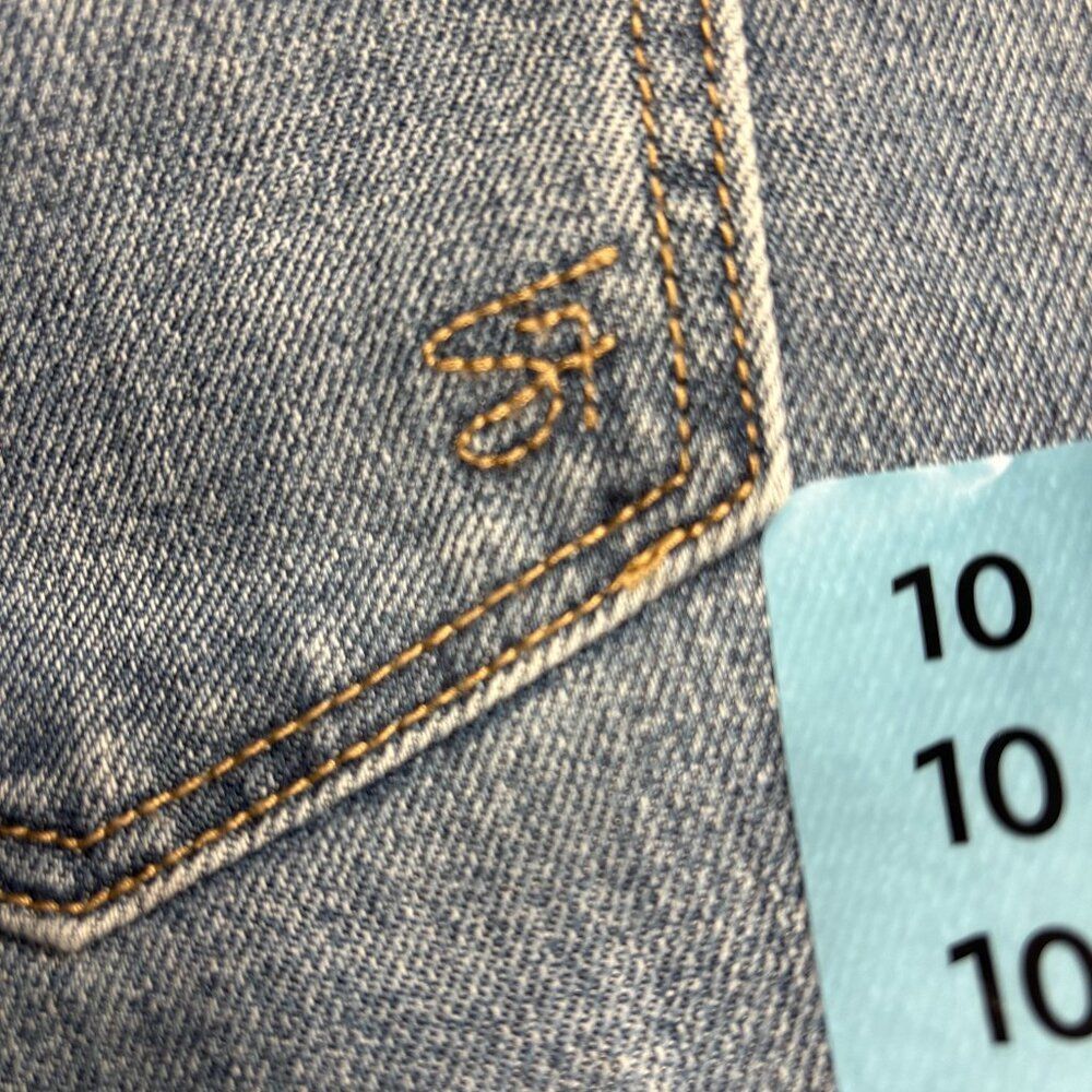 Seven7 High Rise Loose Straight Leg Jeans Size 10 NWT | Sustainable Denim - Picture 8 of 10